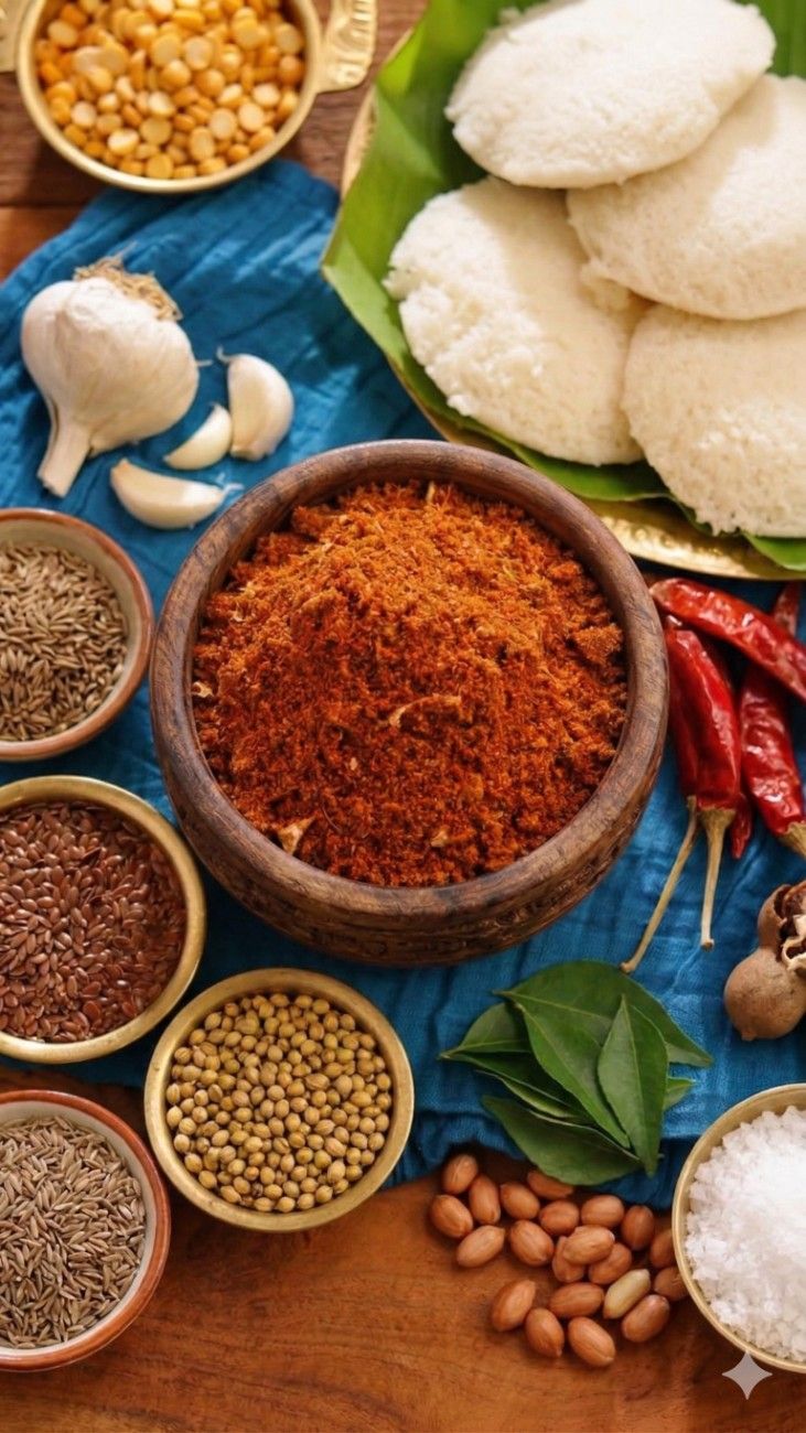 Flax Seeds Chilli Powder